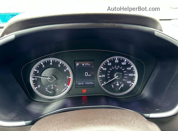 5NMS2CAD4KH121087 2019 HYUNDAI SANTA White Vista interior delantera
