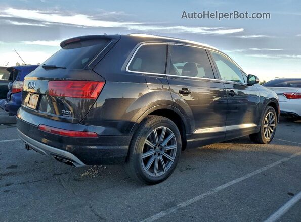 WA1LAAF75HD051626 2017 AUDI Q7 Черный Передняя правая четверть