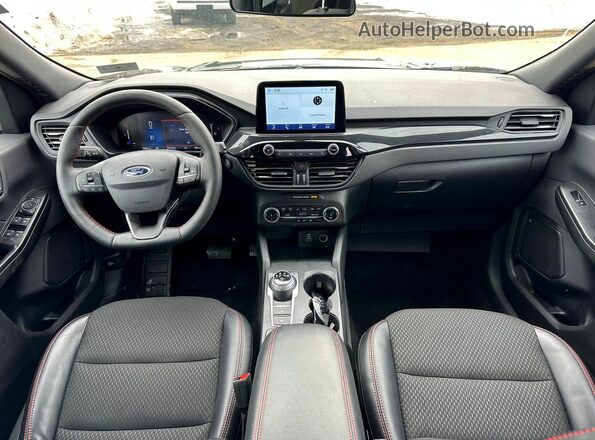 1FMCU9NAXSUB45447 2025 FORD ESCAPE Черный Вид щитка приборов