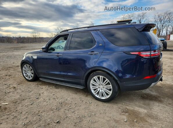 SALRT2RK0JA056085 2018 LAND ROVER DISCOVERY Blue Tył prawy