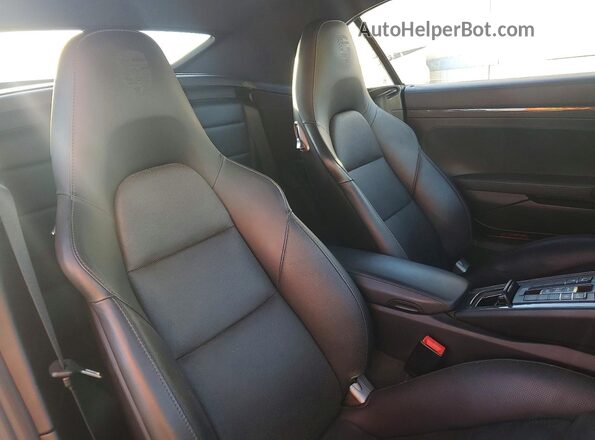 WP0CD2A93JS162091 2018 PORSCHE 911 Gray Widok wnętrza z tyłu
