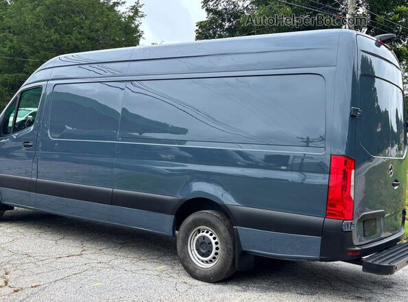 WD4PF1CD9KP123443 2019 MERCEDES-BENZ SPRINTER Blue Przód prawy