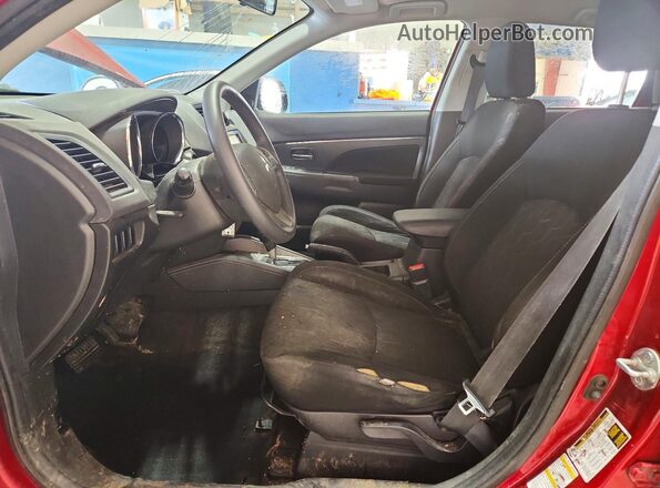 JA4AR3AU8LU015494 2020 MITSUBISHI OUTLANDER Красный Вид панели приборов