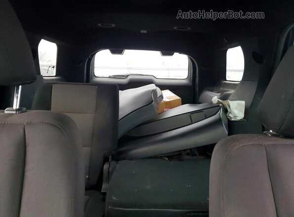 1FM5K8AR0JGC18195 2018 FORD FORD EXPLORER Black Rear seats view