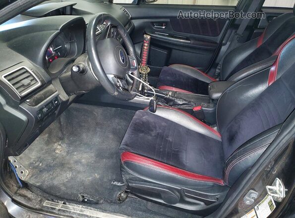 JF1VA2V68H9818441 2017 SUBARU WRX Black Dashboard view