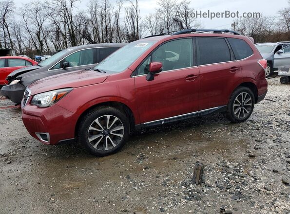 JF2SJGWC4HH467632 2017 SUBARU FORESTER2. Red Tył lewy