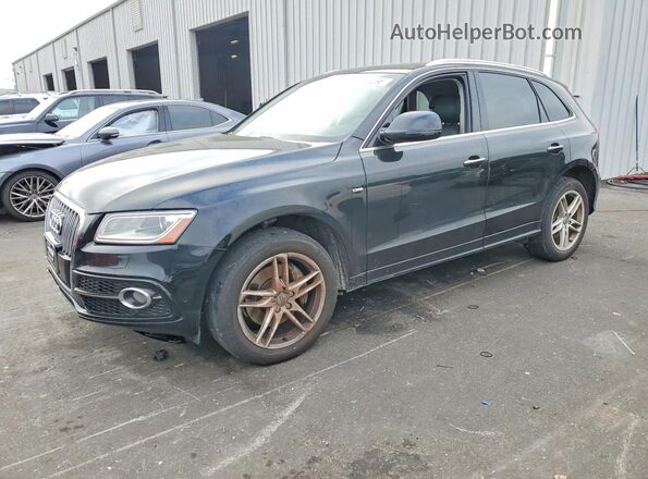 WA1D7AFP8HA008483 2017 AUDI Q5 Black Przód lewy