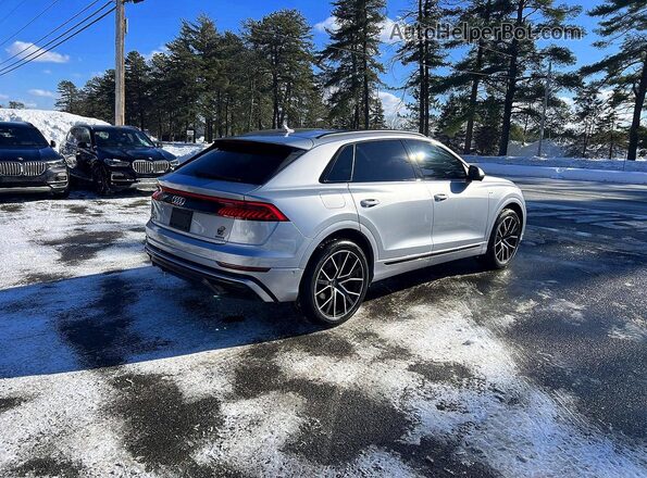 WA1FVAF19KD015748 2019 AUDI Q8 Silver Вид спереду