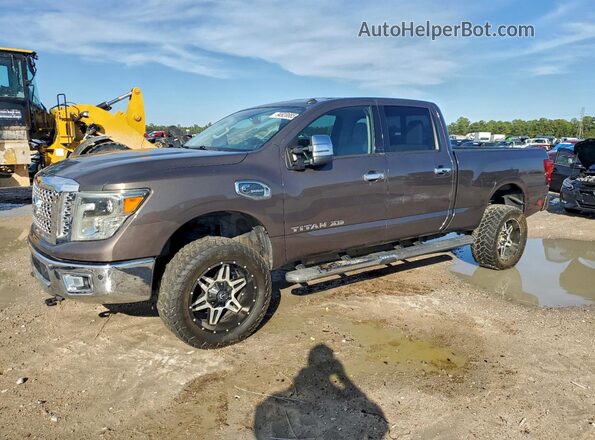 1N6BA1F47GN514606 2016 NISSAN TITAN Brown Tył lewy