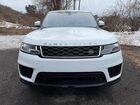 2019 Land Rover Range Rover Sport Hse Белый vin: SALWR2RV8KA420377