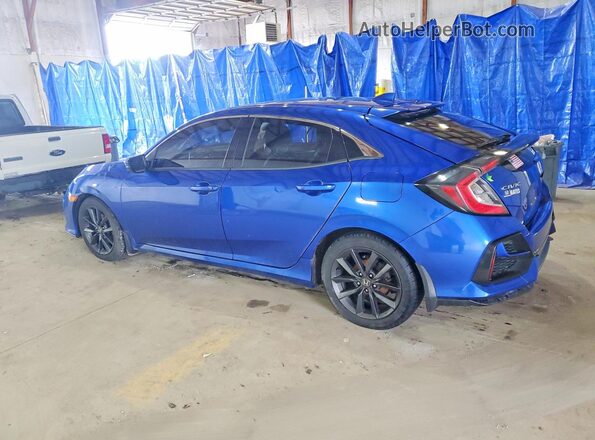 SHHFK7H87LU213314 2020 HONDA CIVIC Синий Задняя правая четверть