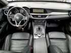 2018 Alfa Romeo Stelvio Ti Sport Blue vin: ZASFAKNN9J7B85530