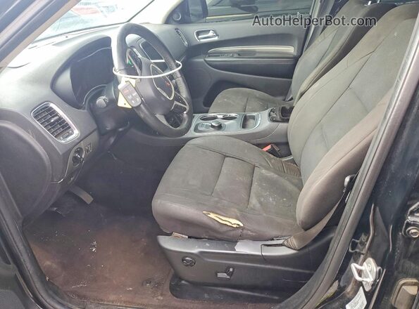 1C4RDJAG2HC950951 2017 DODGE DURANGO Черный Вид панели приборов