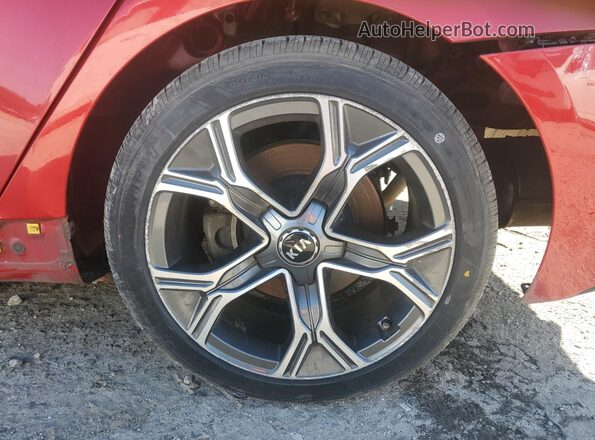 KNAE15LA0M6091971 2021 KIA STINGER Red 