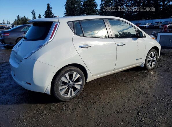 1N4BZ0CP9GC312422 2016 NISSAN LEAF White Tył prawy