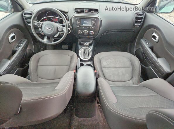 KNDJN2A24K7669254 2019 KIA SOUL Черный Вид щитка приборов