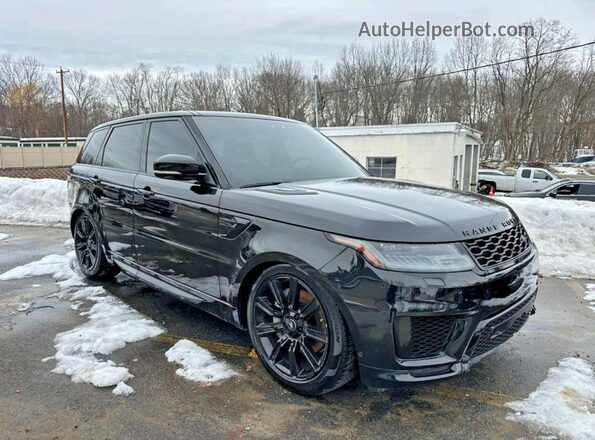 SALWR2SUXLA714513 2020 LAND ROVER RANGE Черный Вид спереди