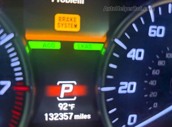 19UUB1F30LA007484 2020 ACURA TLX Gray Widok deski rozdzielczej