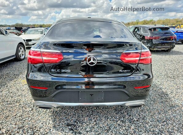 WDC0J4KB2HF190860 2017 MERCEDES-BENZ GLC-CLASS Black წინა სალონის ხედი