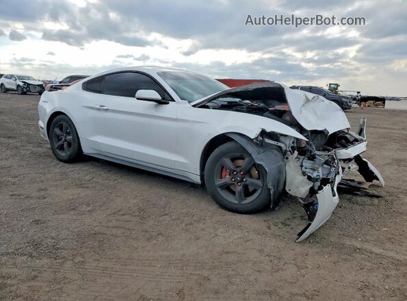 1FA6P8AM9H5202524 2017 FORD MUSTANG Белый Передняя правая четверть