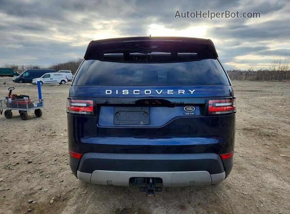 SALRT2RK0JA056085 2018 LAND ROVER DISCOVERY Blue Widok wnętrza z przodu