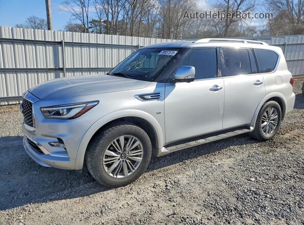 JN8AZ2NF6L9703304 2020 INFINITI QX80 Silver Задня ліва чверть