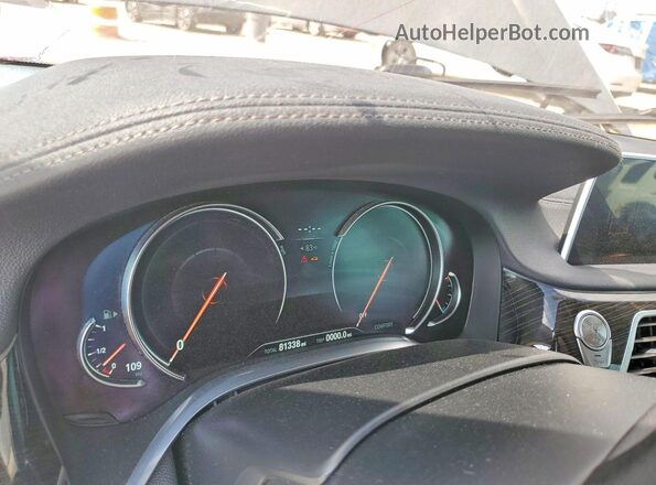 WBA7E2C5XHG740075 2017 BMW OTHER Gray Widok tylnych siedzeń