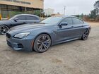 2018 Bmw M6 Gran Coupe Gray vin: WBS6E9C54JG437590