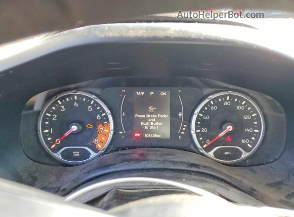 ZACCJBAT5GPD89575 2016 JEEP RENEGADE Red Vista de los asientos traseros