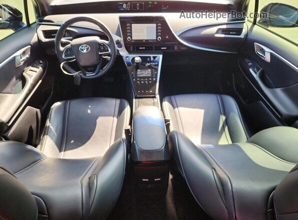 JTDBVRBD4KA007691 2019 TOYOTA MIRAI Blue წინა პანელის ხედი