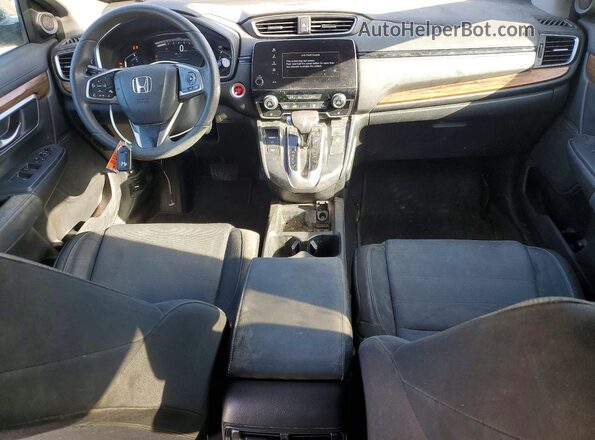 7FARW1H58HE000423 2017 HONDA CRV Серебряный Вид щитка приборов