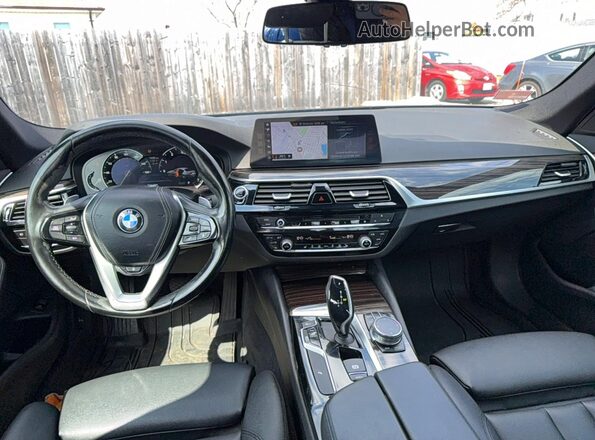 WBAJA7C58JWA71740 2018 BMW OTHER Черный Вид задних сидений