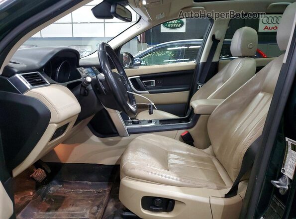 SALCR2BG0HH648338 2017 LAND ROVER DISCOVERY Зеленый Вид панели приборов
