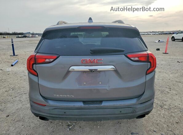 3GKALMEX9KL171798 2019 GMC TERRAIN Серый Вид салона спереди