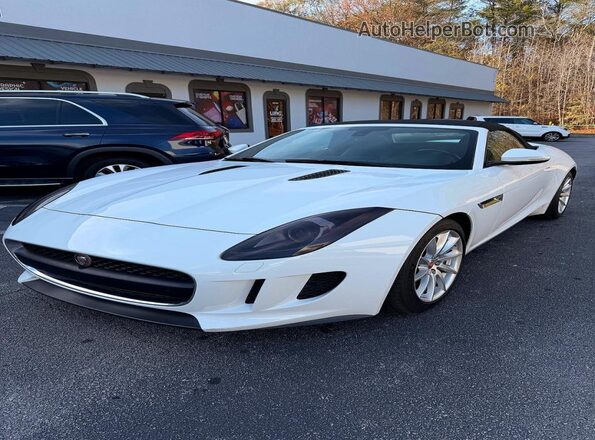 SAJWA6ET1H8K43103 2017 JAGUAR F-TYPE Белый Задняя правая четверть