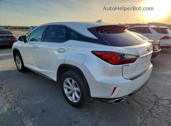2T2BZMCA1HC115472 2017 LEXUS RX 350 Белый Задняя правая четверть