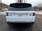 2019 Land Rover Range Rover Sport Hse Белый vin: SALWR2RV8KA420377