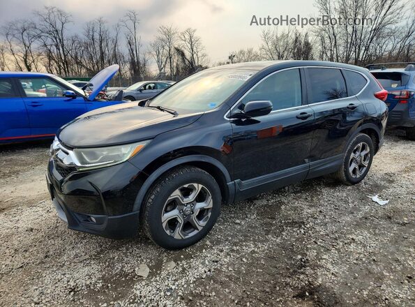 2HKRW2H53JH634747 2018 HONDA CRV Черный Задняя левая четверть