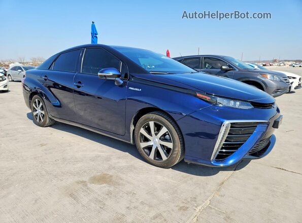 JTDBVRBD4KA007691 2019 TOYOTA MIRAI Blue წინა მარჯვენა