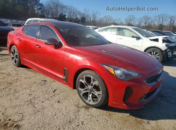 KNAE15LA0M6091971 2021 KIA STINGER Red წინა მარჯვენა