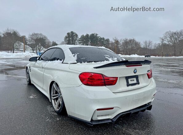 WBS3U9C57GP969947 2016 BMW M4 Белый Передняя правая четверть