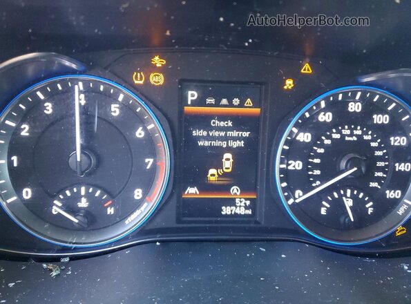 KM8K62AB0PU032075 2023 HYUNDAI KONA Серый Вид щитка приборов