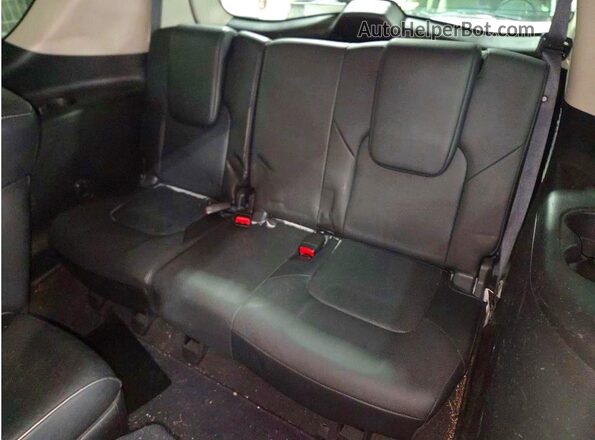 JN8AZ2NE6J9194254 2018 INFINITI QX80 Золотой Вид наклейки с VIN-кодом