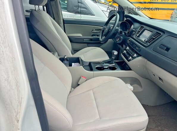 KNDMB5C18K6525496 2019 KIA SEDONA Белый Вид сзади