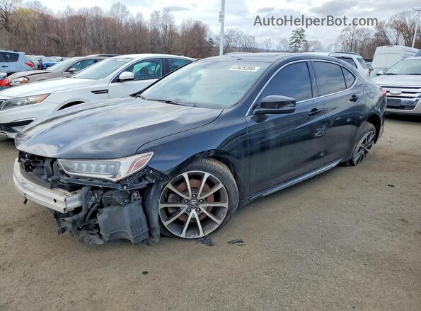 19UUB2F59JA003616 2018 ACURA TLX Черный Задняя левая четверть