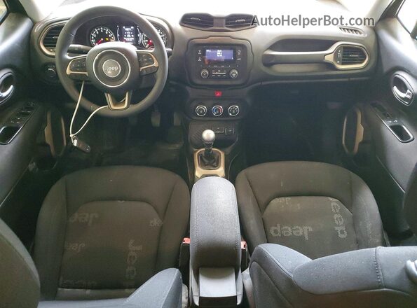 ZACCJAAH3HPF43398 2017 JEEP RENEGADE Синий Вид щитка приборов