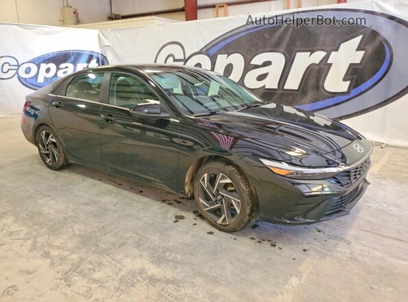KMHLP4DG2RU684039 2024 HYUNDAI ELANTRA Черный Передняя правая четверть