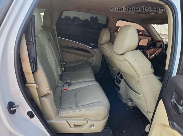 5FRYD3H59HB004617 2017 ACURA MDX Белый Вид подкапотного пространства