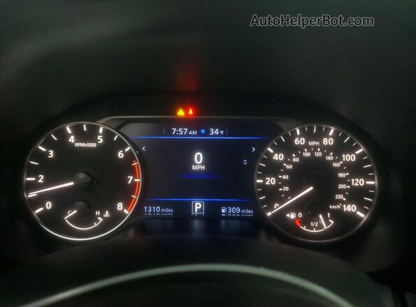 1N4BL4DV3TN311318 2026 NISSAN ALTIMA Gray Widok zestawu wskaźników