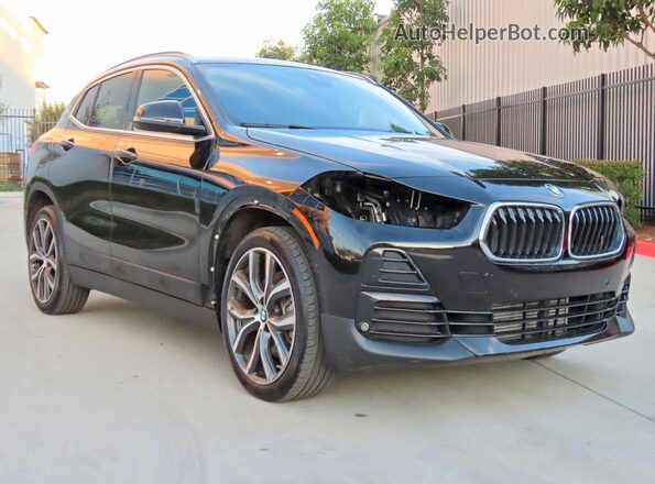 WBXYH9C04N5U28243 2022 BMW X2 Черный Задняя левая четверть
